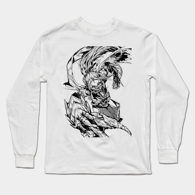 Monster Hunter Odogaron Long Sleeve T-Shirt by meltyrice